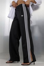 NEW ADIDAS ORIGINALS WOMENS FIREBIRD LOOSE TRACK PANTS JC8245 BLACK Sz L, XL
