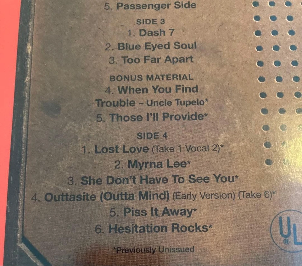 Wilco A.M. 2LP Rare High-Quality US Press 1995 180g Vinyl Used - Imagem 4 de 4