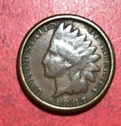 1887 US Indian Head Cent Good Details "WIDE" RIMS! "Jail Cent!"