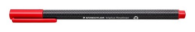 triplus Fineliner 334, dreikant, superfeine, metallgefasste Spitze, ca. 0.3 m...