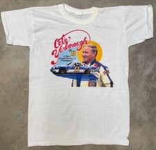 Vintage 1979 Cale Yarborough / Busch Beer 3 Time Nascar Tee - Small
