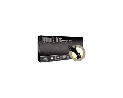 Microflex MK-296-XS MidKnight Nitrile Exam Gloves Extra Small 100/Bx