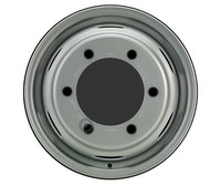 1X Alcar 8360 Schwarz/Silber 5.5Jx15 6X205 ET108
