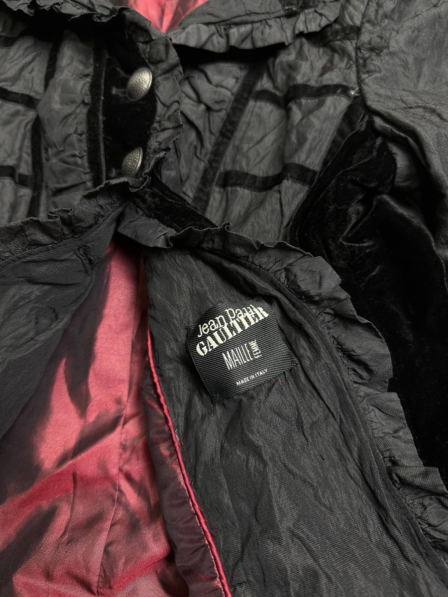 VINTAGE 90S JEAN PAUL GAULTIER JPG NAPOLEON MAILLE FEMME JACKET