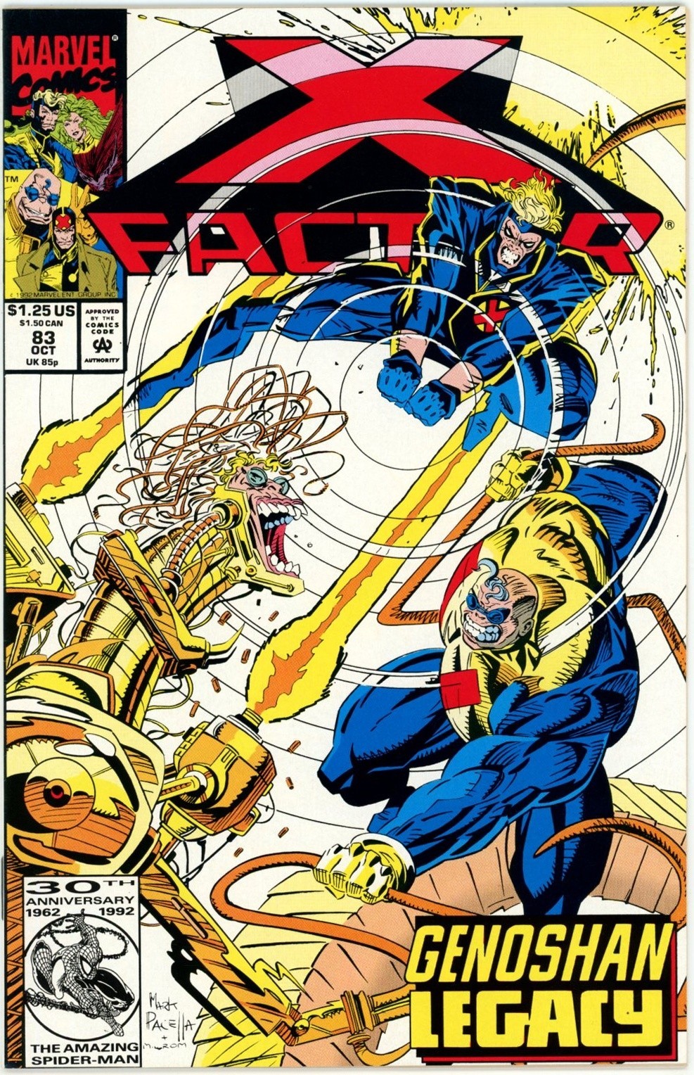 X-Factor #83 1992 Marvel Comics NM Comic Book Direct Edition