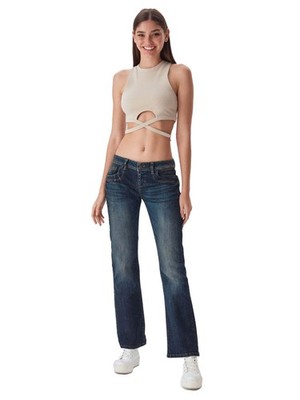 LTB Jeans Damen Stretch Valerie Bootcut Fit Jeanshose Hose Denim Tiefer Bund