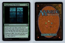 Tapping The Window #201/277 MTG Innistrad Midnight Hunt Common Foil 2021 TCG