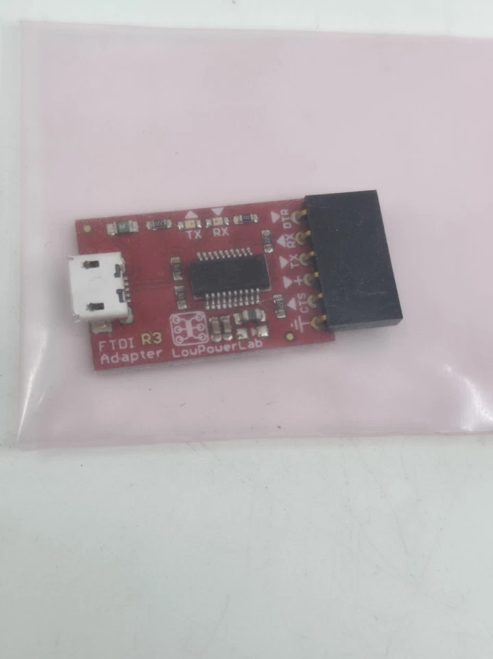 Adaptador LouPowerLab FTDI R3 Convertidor serie USB a TTL FT232RL Arduino ESP32 Foto 2 de 4
