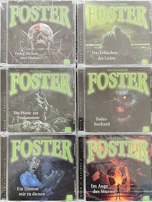 6 x CD Foster Paket Hörspiele