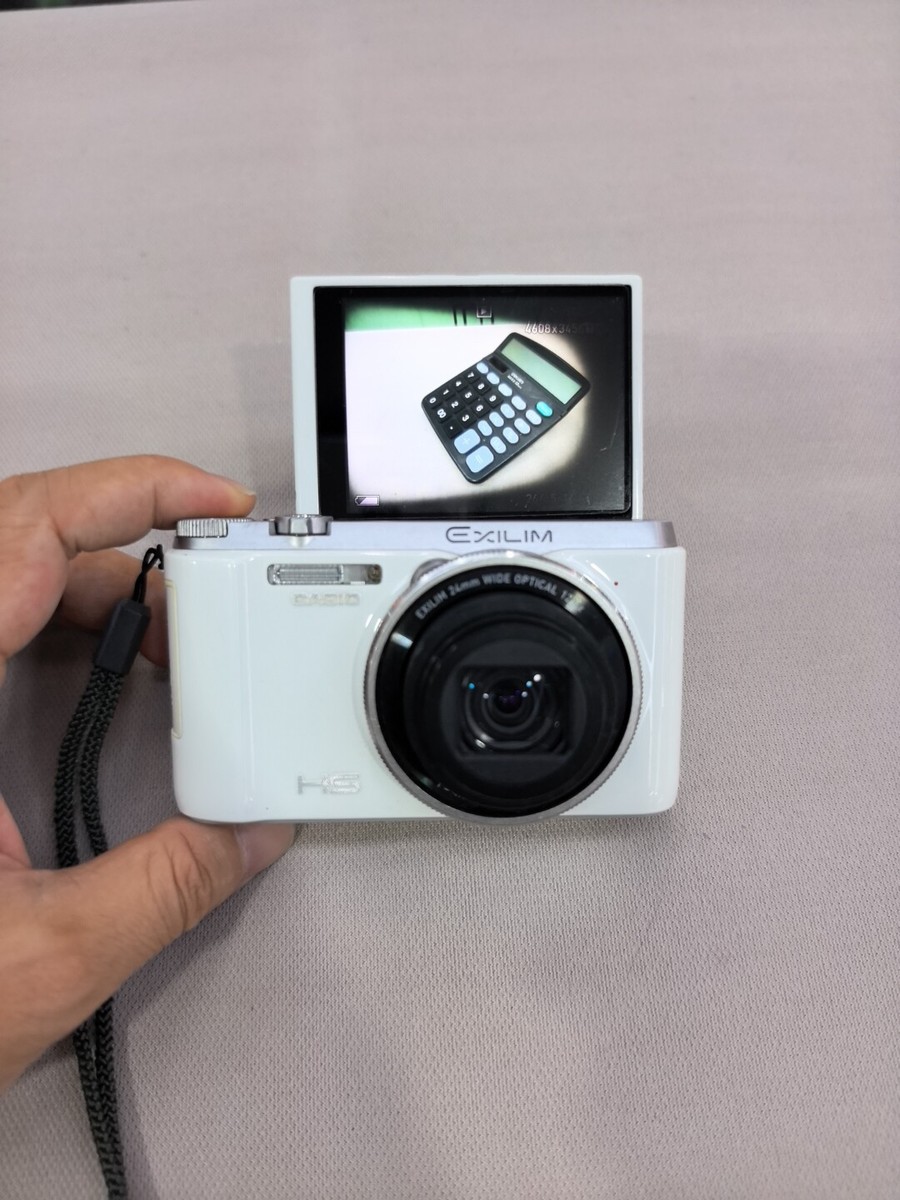 Casio EX-ZR1000 Digital Camera 16.1 MP 12.5x Optical Zoom Flip
