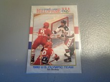 1980 U.S. Olympic Hockey Team ~ 1991 USA Olympic Hall of Fame Trading Card #70