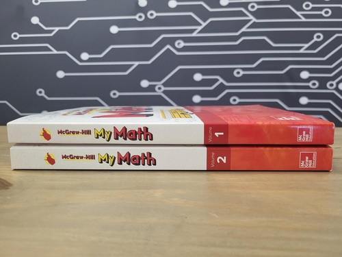 NEW -McGraw Hill My Math Student Workbooks Vol 1 & 2 Grade 1 Published 2019 (WV) - Picture 4 of 4