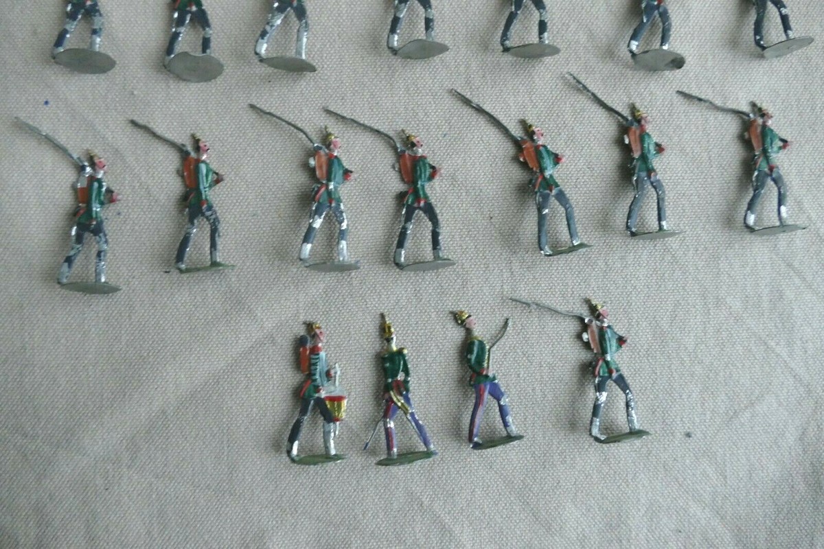 Plats d'étan 30mm - Znnfguren - Flat tn : Etat-major franças