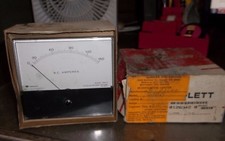 TRIPLETT 430-G A.C. AMPERES 0-150 METER 132-1 