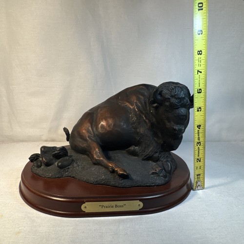 CR Morrison 1997 "PRAIRIE BOSS" #A0242 By Montana Silversmiths RARE - Picture 11 of 13