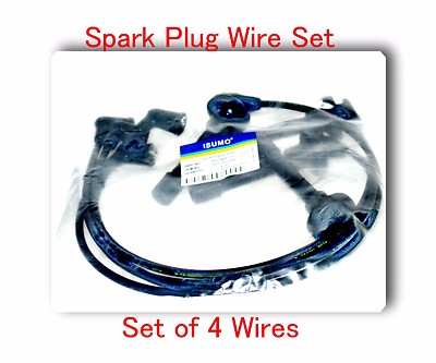 A-Premium Ignition Spark Plug Wires Set Of 4 Compatible With Acura CL 1997-1999 EL & Honda Accord 1994-2002, Civic 1992-2000, Odyssey & Isuzu Oasis, Wire Sets - Canada