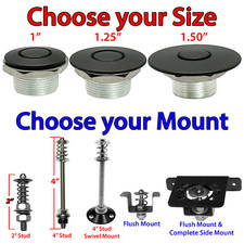 Black Hood Pin Quick Latch Made In Usa Push Button Hood Latch Quick Release