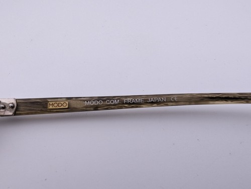 Modo Eyeglasses, Frames Only, MC037 GRYST, 52-18-150, Plastic, Japan - Picture 7 of 14