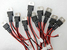 10 pcs 7805 L7805 LM7805 +5V voltage regulator wire assembly