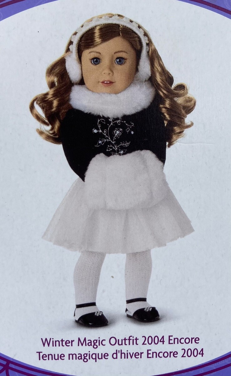 Fashion flashback: ballet & winter magic encores | American  American Girl Winter Magic Outfit 2004 Encore display picture 1
