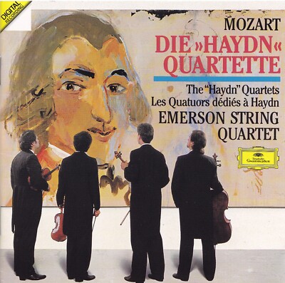 EMERSON STRING QUARTET - 3 CD - MOZART - 6 STREICHQUARTETTE  Die Haydn Quartette