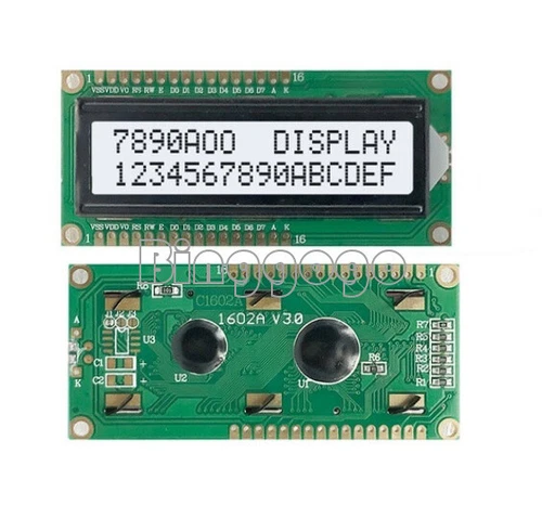 Gray 1602 16x2 HD44780 Character LCD Display Module LCM Gray Backlight