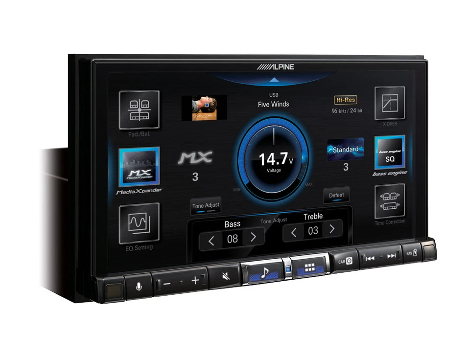 Alpine iLX-705S453B Smart Autoradio 7" P&P DAB+ Apple+Android inkl. DAB Antenne - Bild 3 von 4