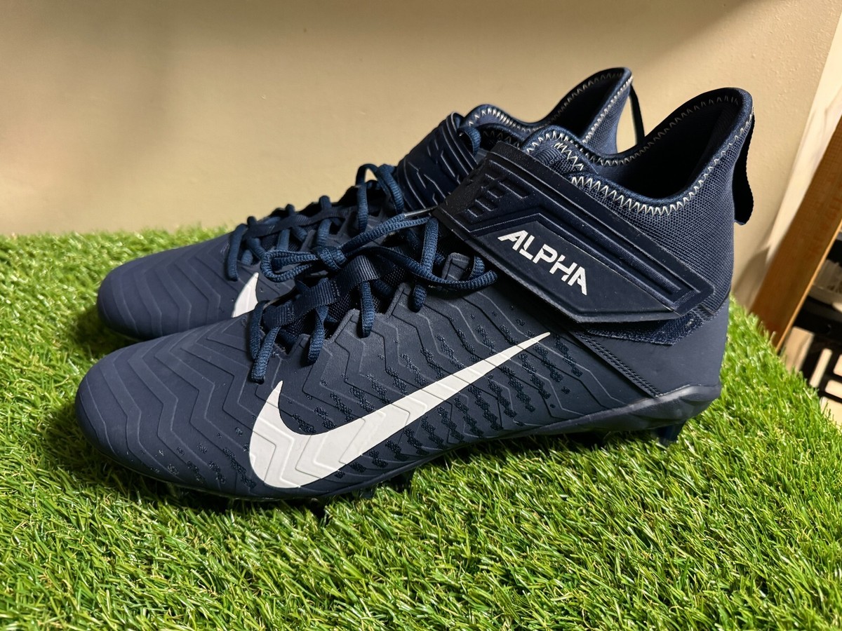 Nike Alpha Menace Pro 2 PE Football Cleats BV3945-404 Navy  display picture 2