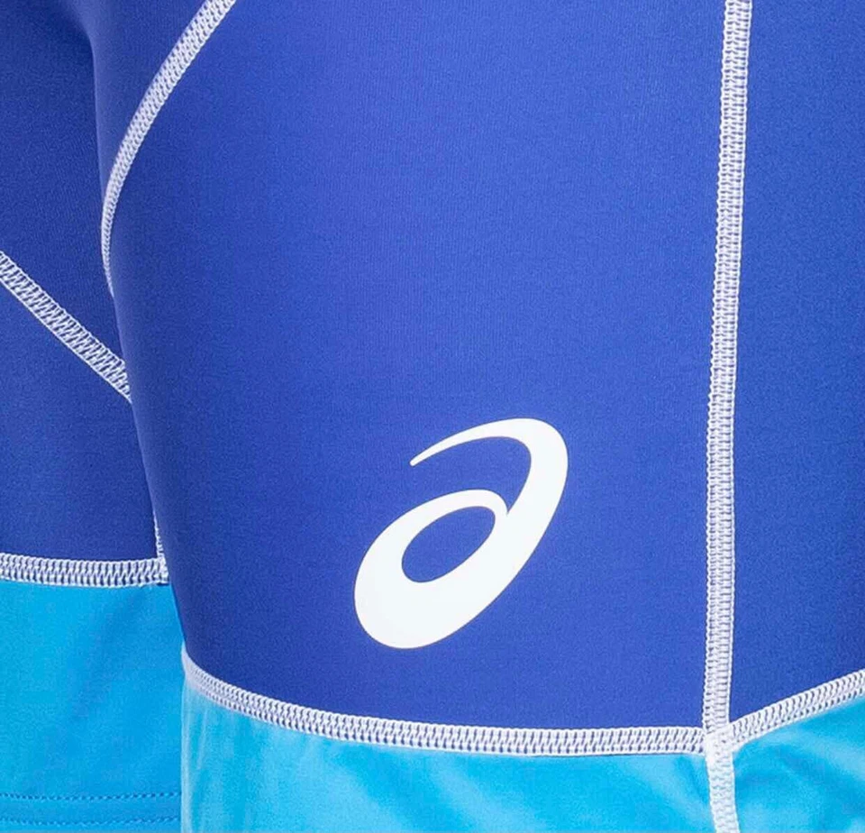 ASICS Wrestling Singlet Damen Ringeranzug blau Wettkampf Ringen - Bild 4 von 4