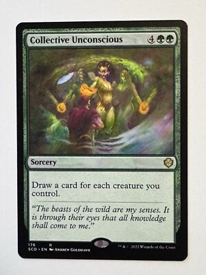 Collective Unconscious Light Play, English Magic the Gathering MTG Starter Comma