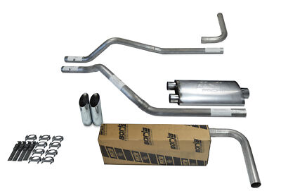 GMC Jimmy 00-04 2.5'' Dual Exhaust Kits Borla Pro XS Slash Tip Side