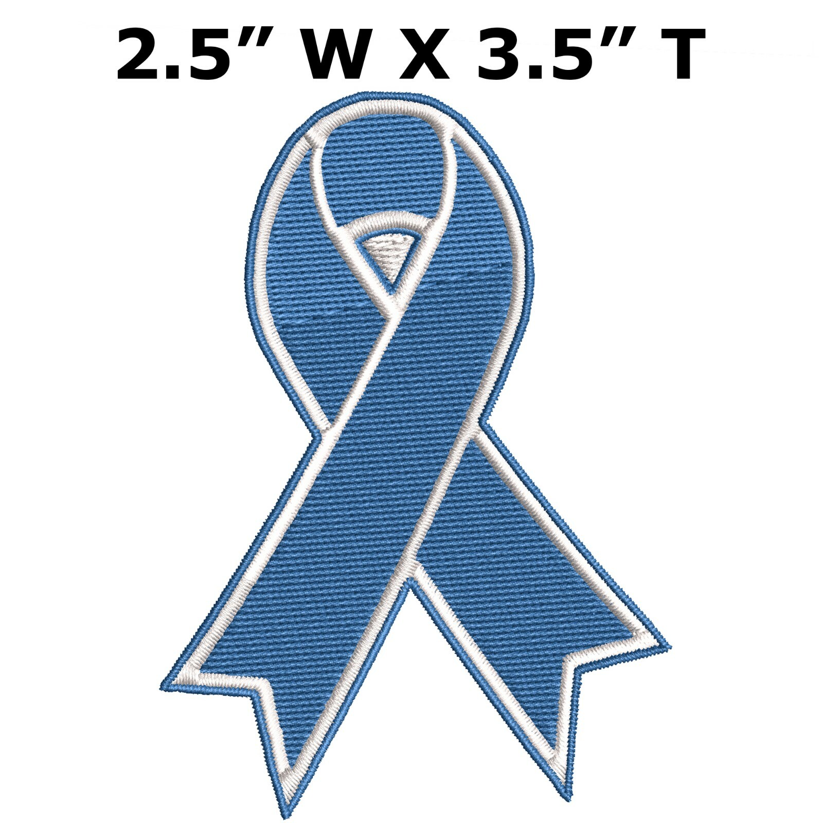 Awareness Support Ribbons Embroidered Patch Iron-on Applique Fundraiser Gift