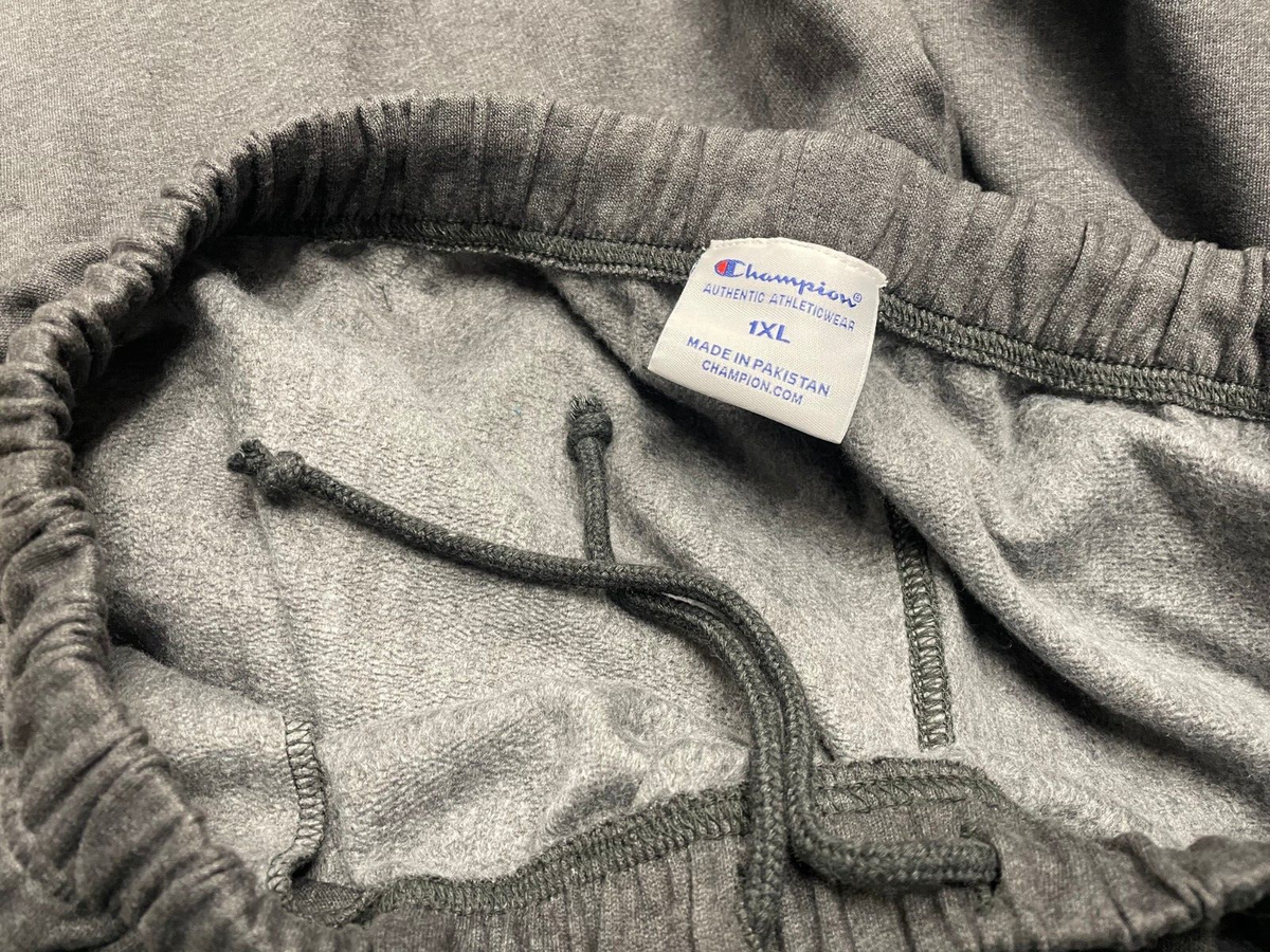 Champion Mens Big & Tall Gray Sweatpants New 1XL | eBay