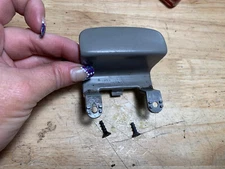 2004-2008 04-08 Ford Truck F150 Console Lid Jump Seat Armrest Latch Lt Gray