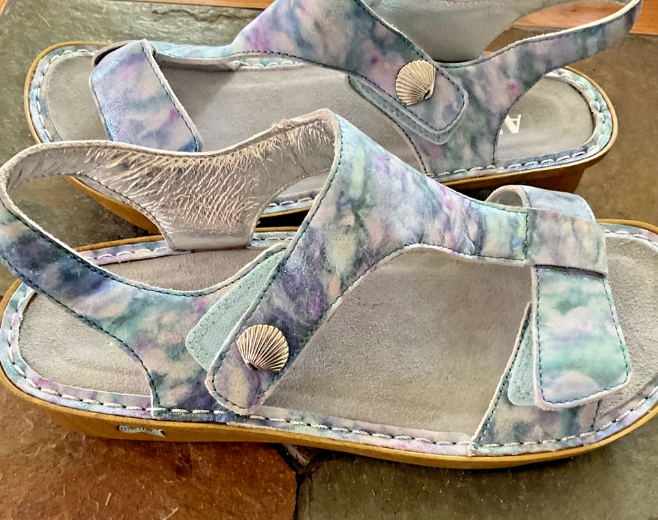 Sandalias de plataforma Alegria Ken 298 para mujer zapatos talla 40 o EE. UU. 9 a 9,5 Foto 3 de 4