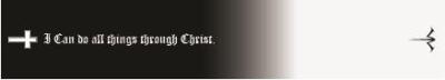 White Water Archery I Can Do All Things Through Christ White Black Arrow Wraps