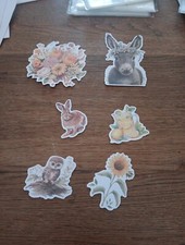 6X PAPER DIE CUTS FOR SCRAPBOOKING/JOURNALS MIXED PD103 