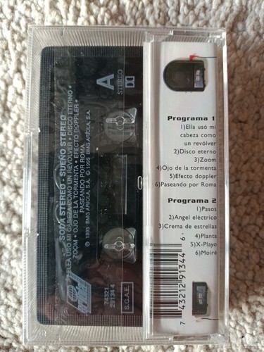 Soda Stereo Sueño Stereo SEALED Rare Scarce! Import - Picture 2 of 3