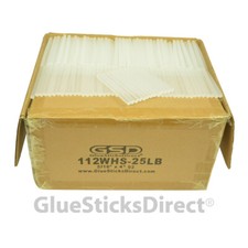 GlueSticksDirect Wholesale  Cool Melt Glue Sticks Mini X 4" 25 lbs Bulk