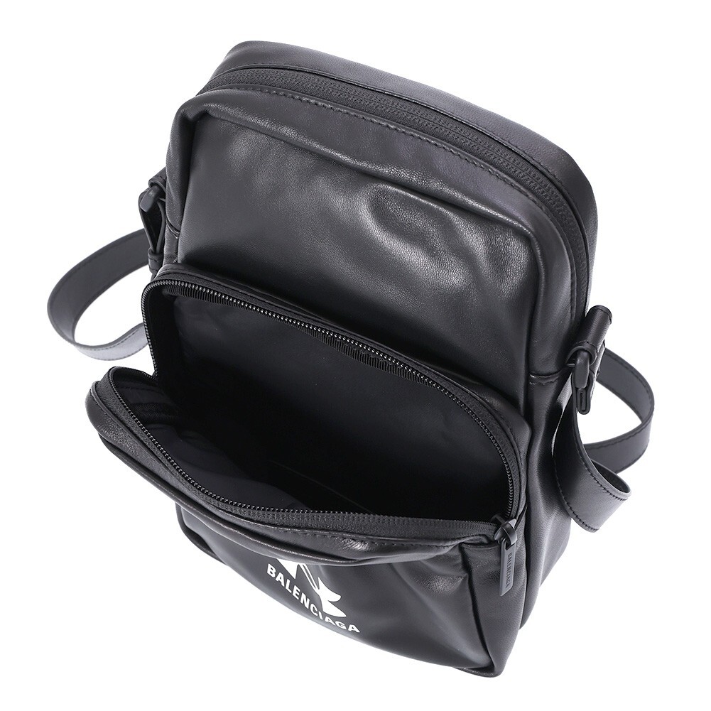 ショルダーバッグ BALENCIAGA Men Shoulder bag Black 8119072ABJJ 1000 Balenciaga + Under Armour Shoulder Bag Men Leather 811907