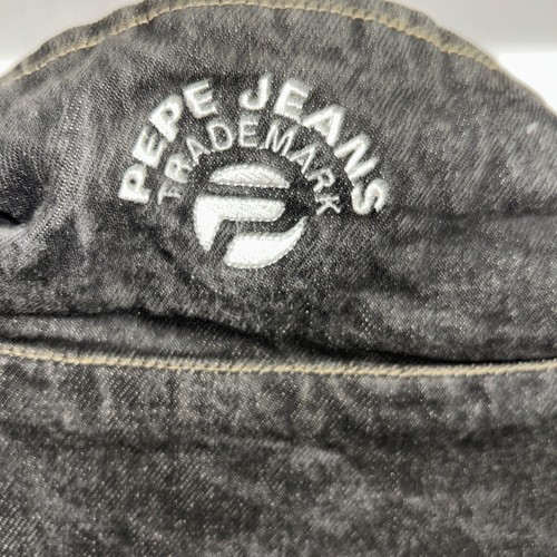 Pepe Jeans Heavy Denim Workwear Style Full Zip Jacket 2XL Vintage Y2K - Picture 10 of 11
