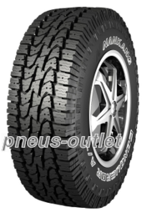 Pneu Nankang Conqueror A/T 265/75 R16 avec grip tout-terrain M+S et lettrage blanc