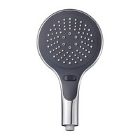 3 Funktionen Duschbrause Chrom/Grau Brausekopf Duschkopf Handbrause