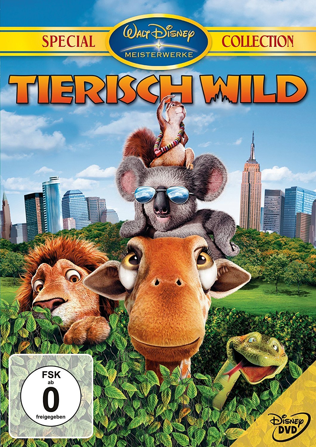 DVD - TIERISCH WILD - Walt Disney Meisterwerke +++ guter Zustand - Bild 2