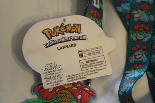 Pokemon Venusaur Llavero Cordón Desmontable Goma Dije Anime Nintendo - Imagen 4 de 6