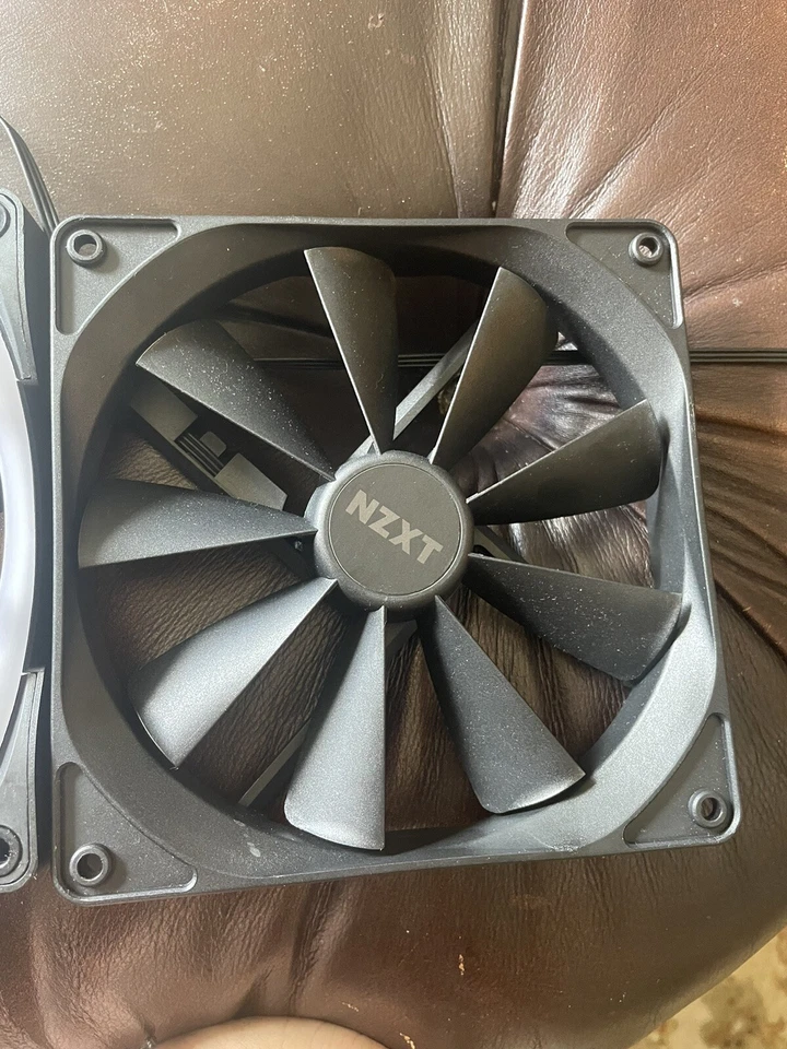 3x NZXT Computer Fans (120mm, 140mm RGB, 140mm) - Image 4 of 4