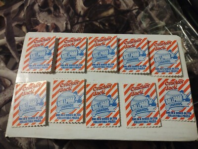 2005 Cracker Jack Ballpark Legends Series 1 &2 sets Rare Food Issue Mini Cards