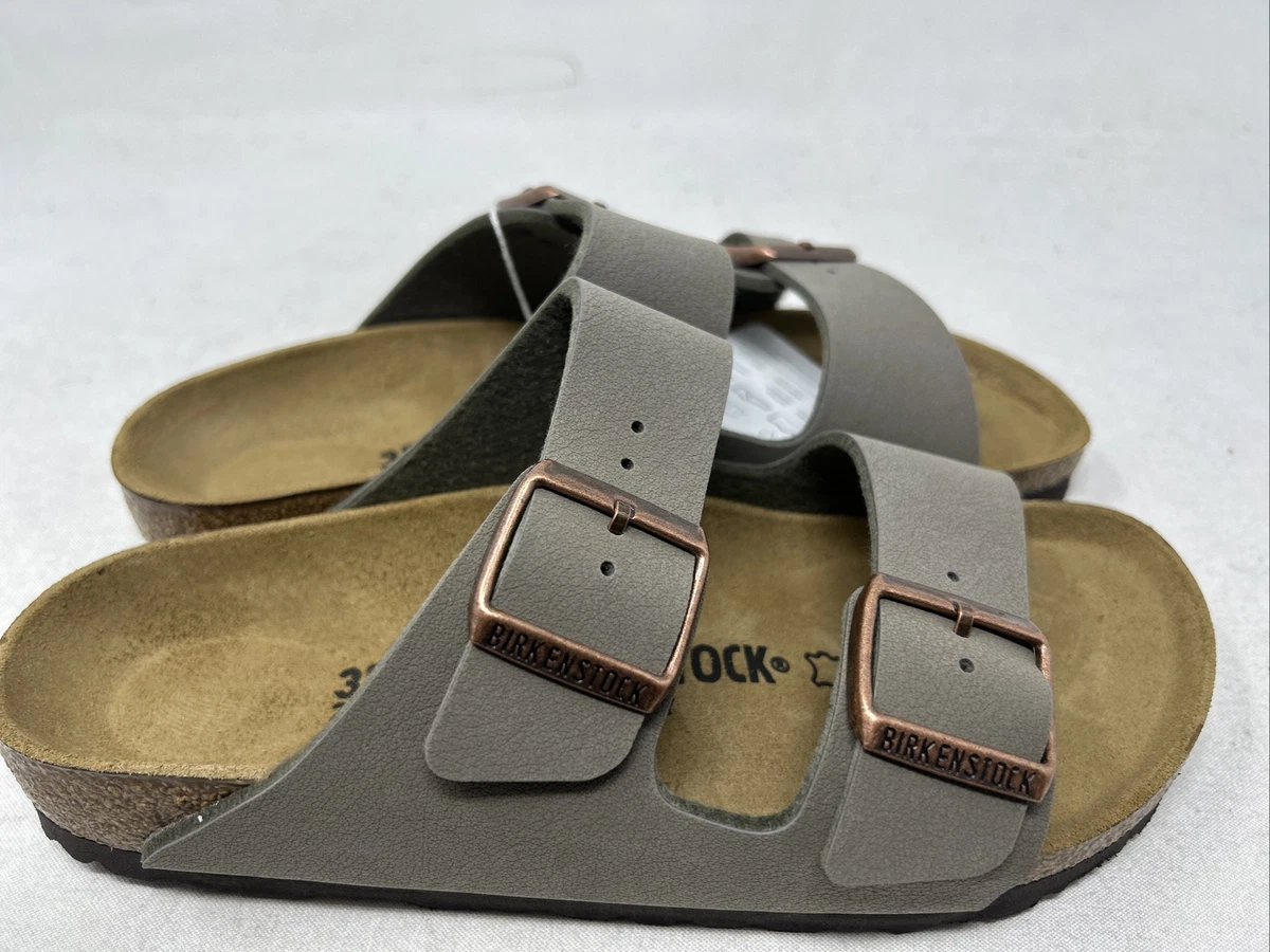 Birkenstock 37 Arizona BS Stone Sandals Women Size 6 ( Nb24)