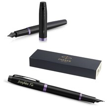 Parker IN Vibrant Rings Premium-F�llfederhalter Purple with Engraving Engraved