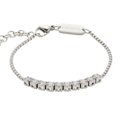 5%OFF RRP Cubic Zirconia Energetix Magnetic Therapy bracelet M